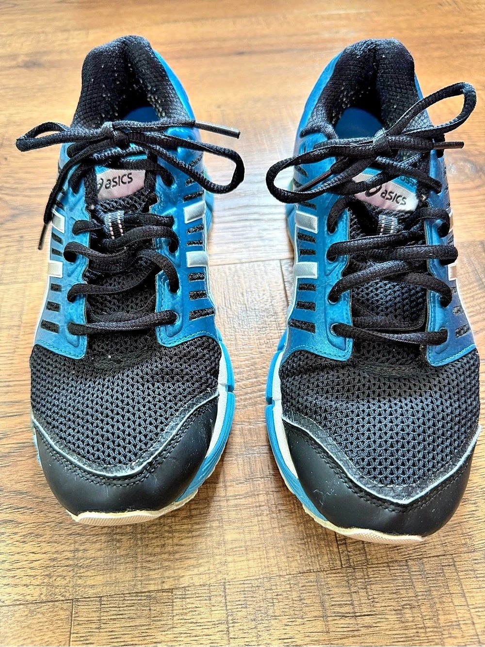 ASICS GEL-CIRRUS33 Men’s Blue/Black/White Lace-Up Low Top Sneakers T285N